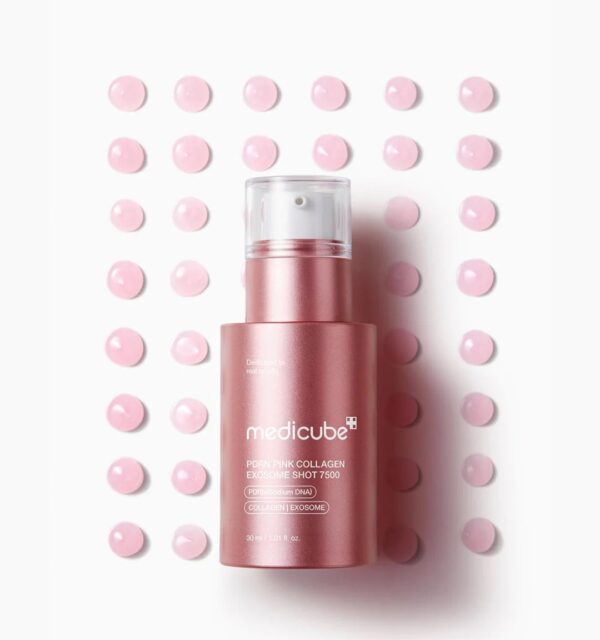 Medicube PDRN PINK EXOSOME SHOT SERUM 7500 30ml - Image 3