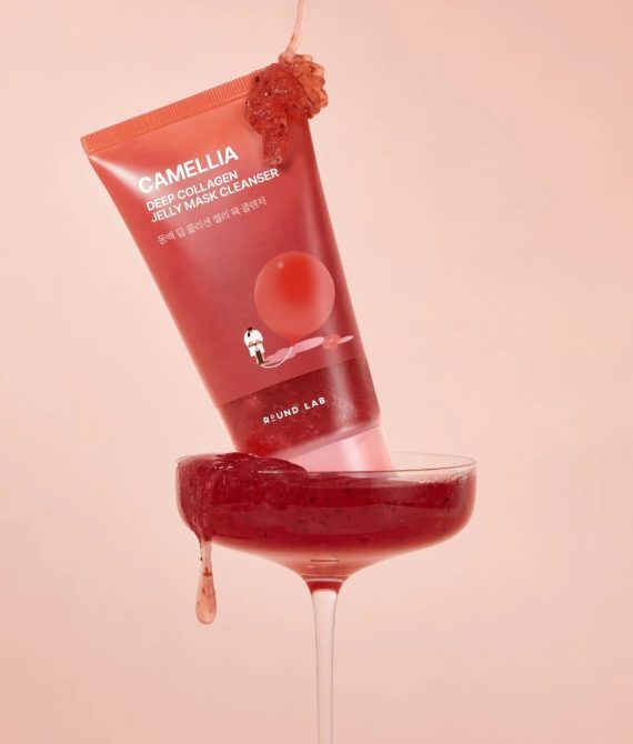 ROUND LAB CAMELLIA DEEP COLLAGEN JELLY MASK CLEANSER